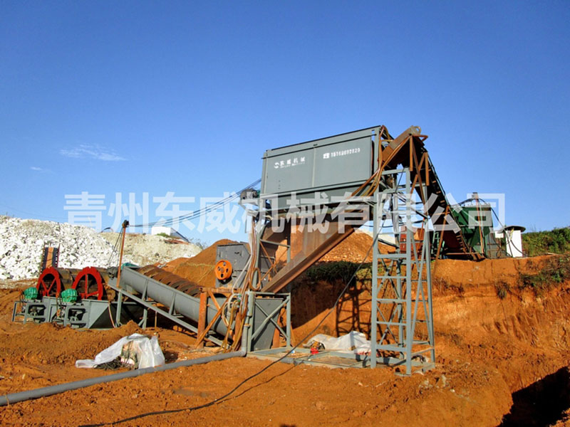 山沙破碎洗砂生產(chǎn)線